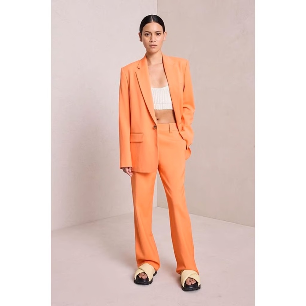 A.L.C. Dakota Tailored Blazer in Clementine